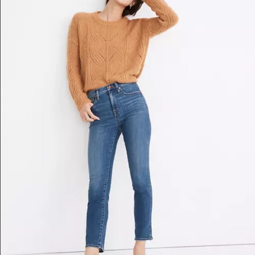 NEW WITH TAGS Madewell Stovetop Jean Size 24